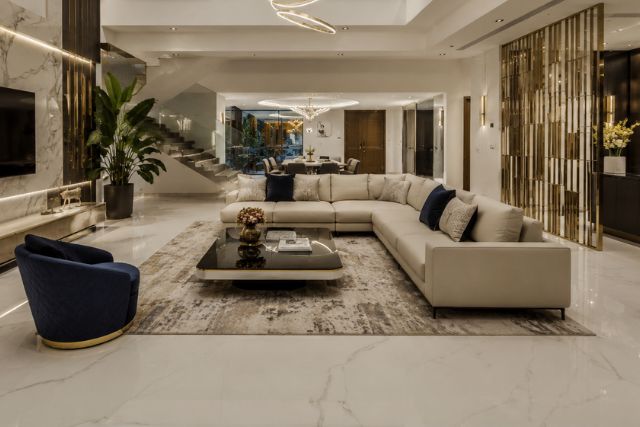 modern luxury living room interior chennai